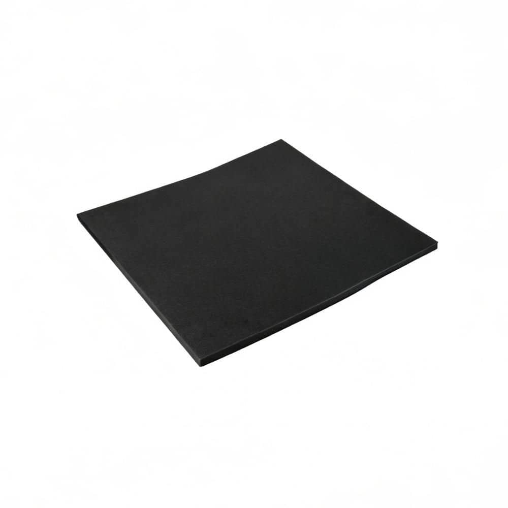 Numhew 24 in. 1-Pack Black Magnetic Style Noise Reducing AC Drip Cushion, Rainwater Absorbent, Universal Trimable AC Accessory (1)