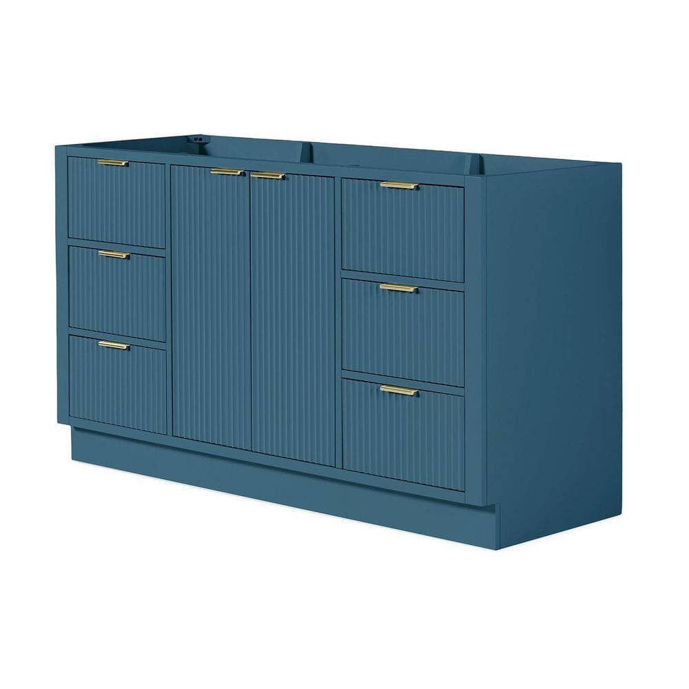 ARIEL Milan Single Sink Freestanding Bathroom Vanity Cabinet without Top (Assembled) (4)