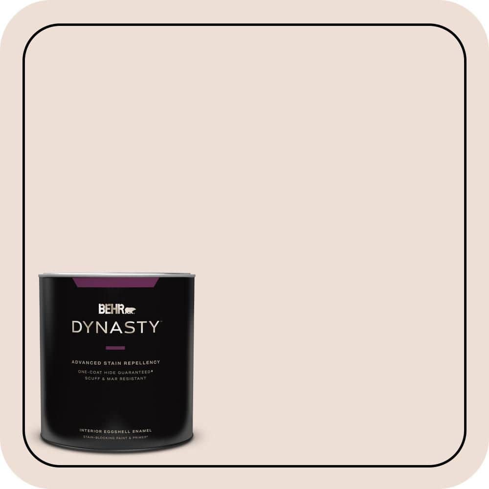 BEHR DYNASTY 1 qt. #RD-W11 Heavenly Aromas Eggshell Enamel Interior Stain-Blocking Paint & Primer