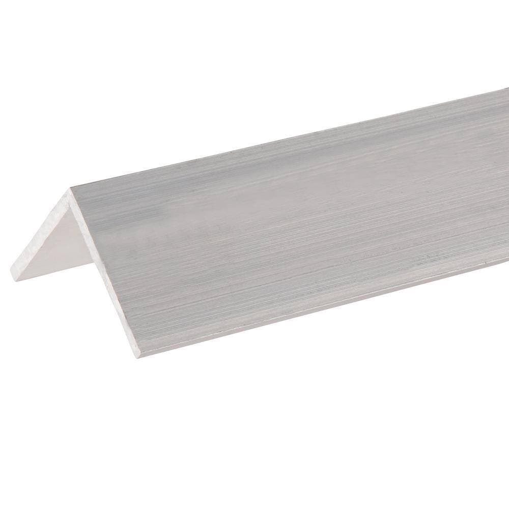 Everbilt 1-1/2 in. x 4 ft. - 1/8 in. Thick Aluminum Angle (3)
