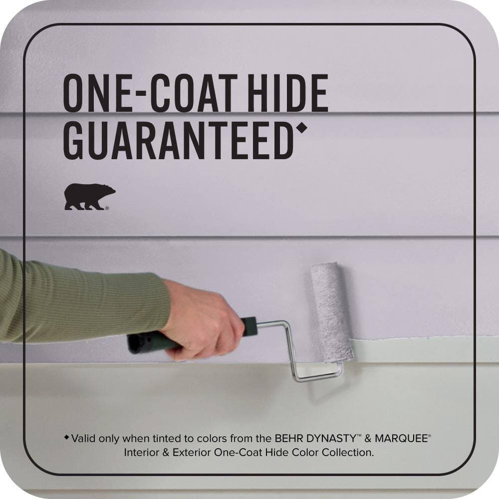 BEHR MARQUEE 1 gal. #660E-3 Foxgloves Flat Exterior Paint & Primer (3)