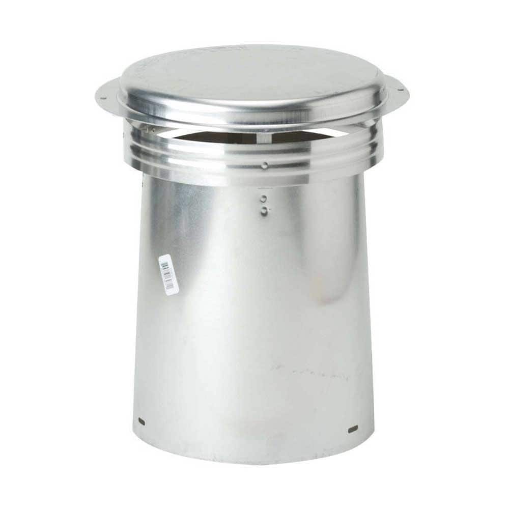 Gibraltar Building Products Aluminum Code Cap Top Vent Pipe Flashing