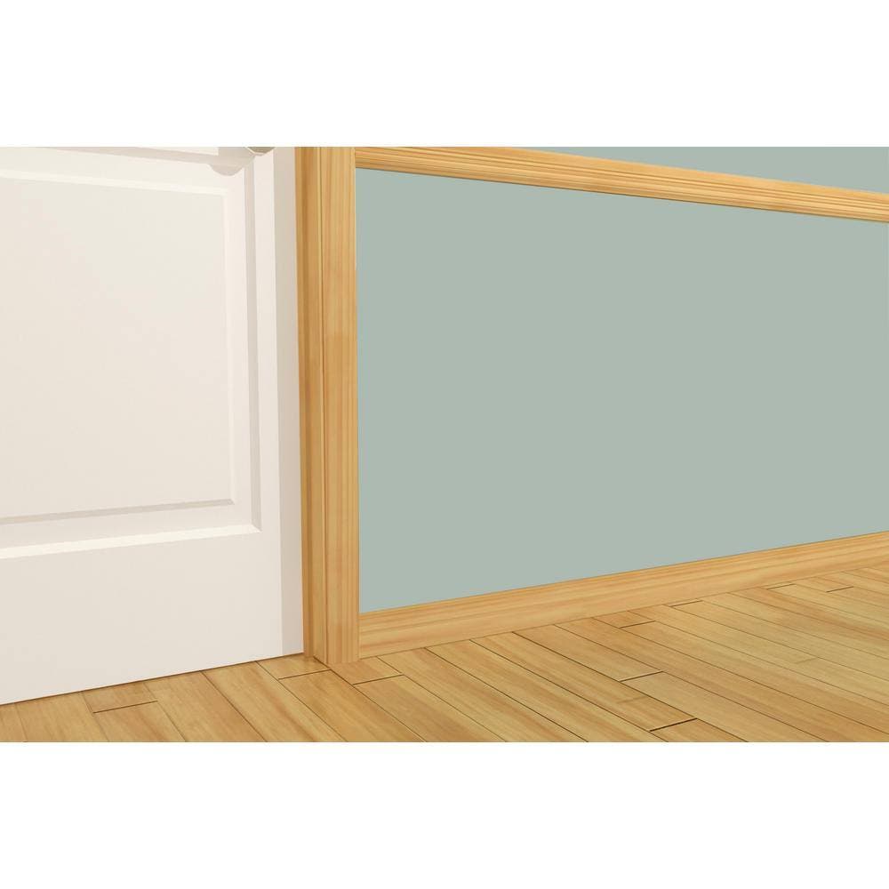 Alexandria Moulding 3/4 in. D x 2-3/4 in. W x 96 in. L Pine Wood Screen Stock Drip Cap Moulding Pack (4-Pack) (2)