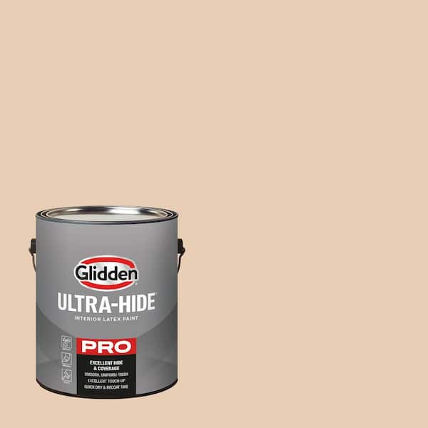 Glidden Ultra-Hide 1 gal. PPG1083-4 Malibu Dune Ultra Flat Interior Paint (2)