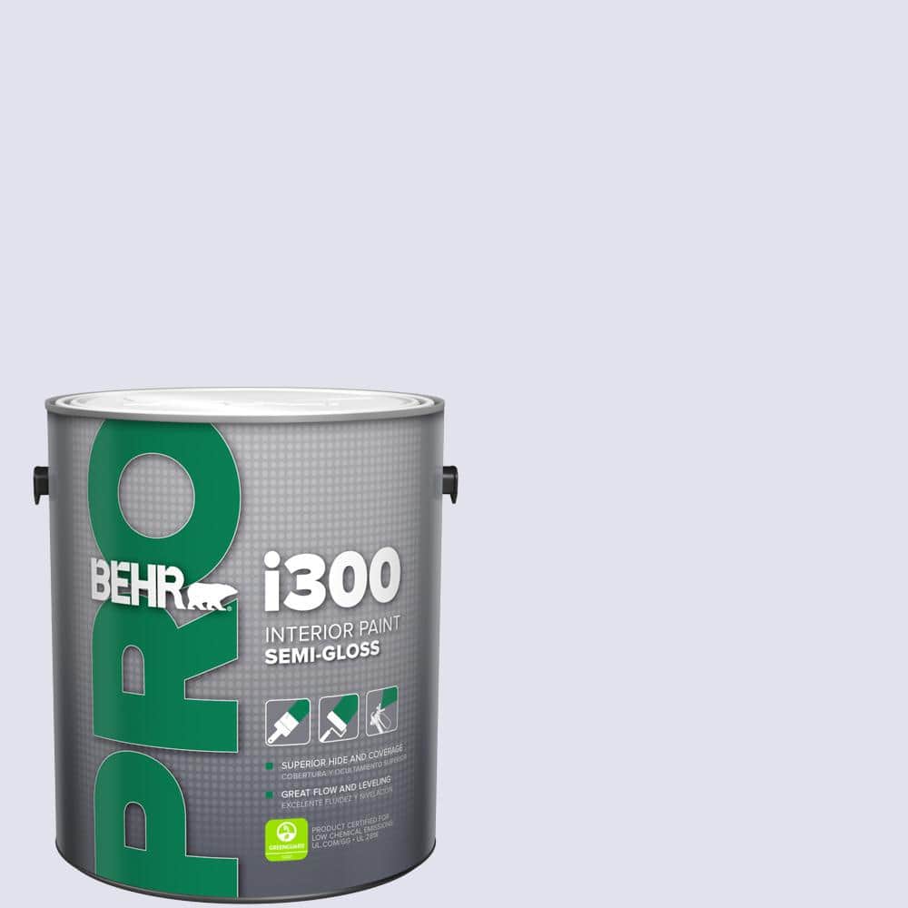 BEHR PRO 1 gal. #M550-1 White Lavender Semi-Gloss Interior Paint