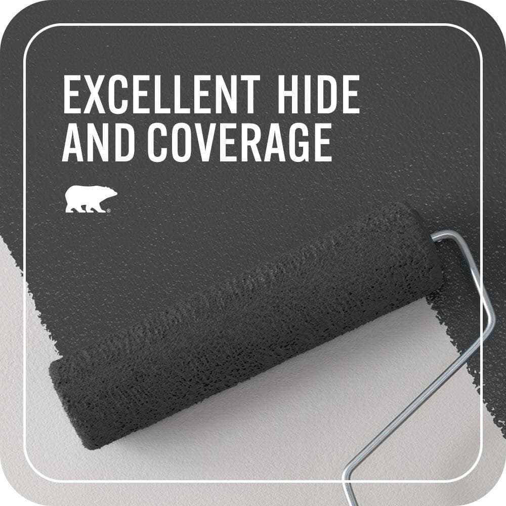 BEHR PREMIUM PLUS #PPU26-23A Dark Secret Enamel Interior/Exterior Paint & Primer Color Sample (4)