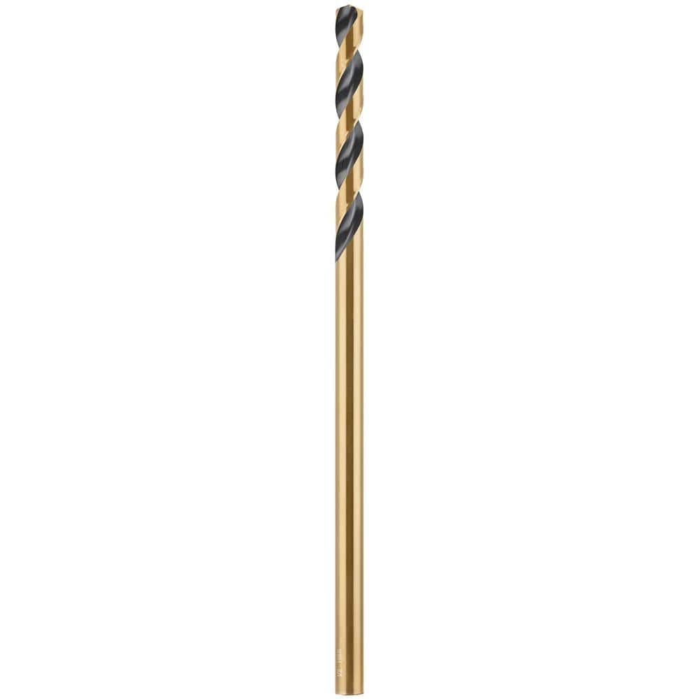 DEWALT 7/16 in. x 12 in. Black and Gold Drill Bit (1)
