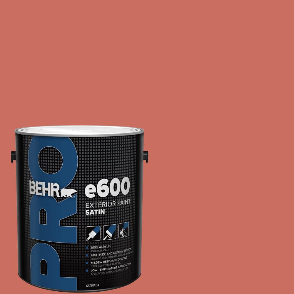 BEHR PRO 1 gal. #M170-6 Dash of Curry Satin Exterior Paint