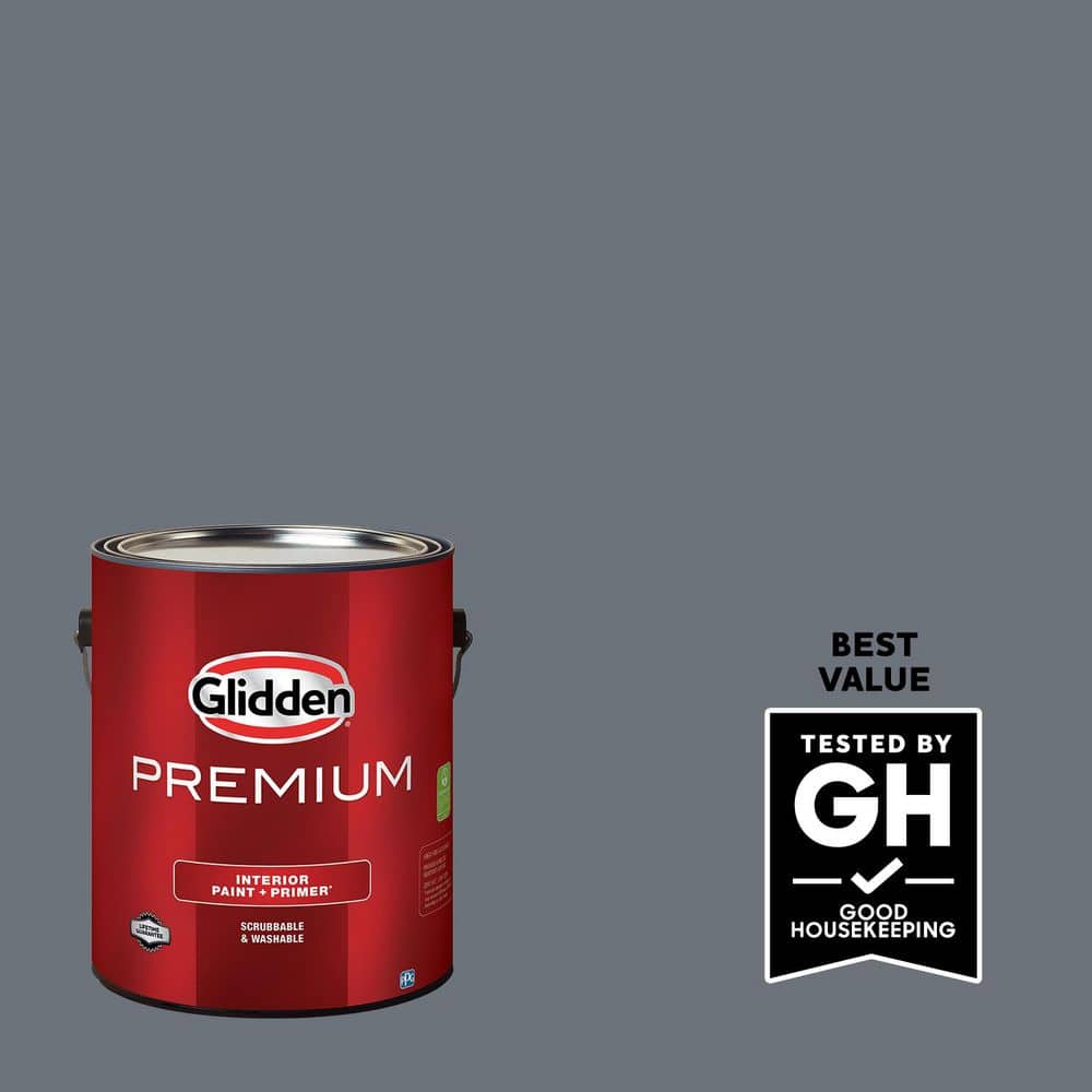 Glidden Premium 1 gal. PPG0993-6 Old Silk Flat Interior Latex Paint