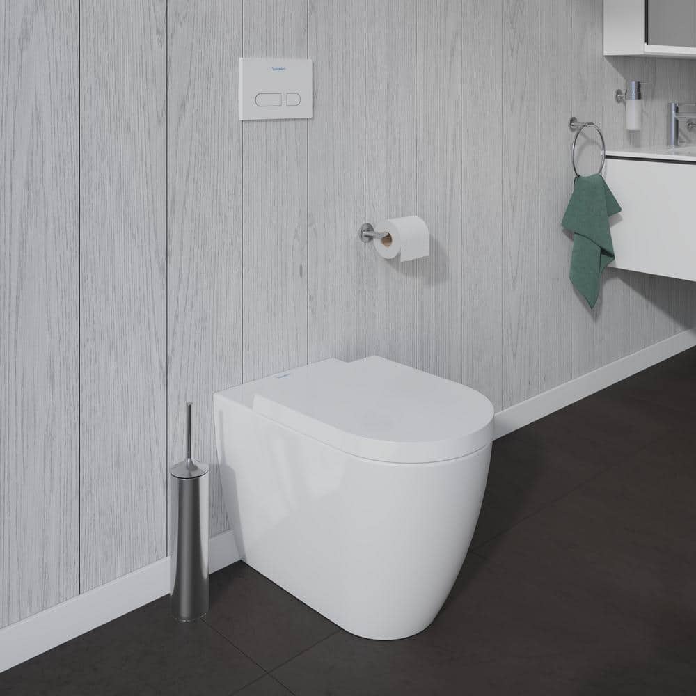 Duravit ME by Starck Elongated Toilet Bowl Only in White (3)