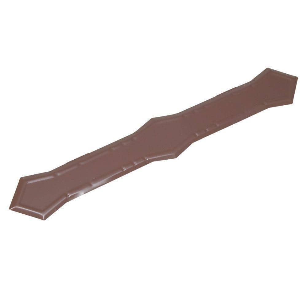 Spectra Pro Select HD Brown Aluminum Downspout Diamond Pipe Band