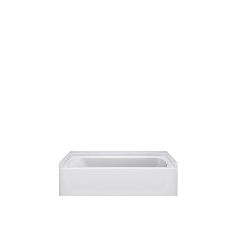 Sterling 60 in. x 30 in. Soaking Bathtub with Right Drain in White (2)