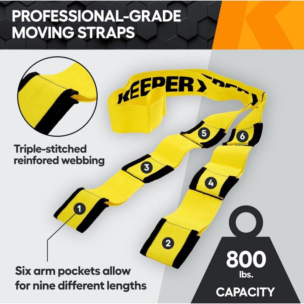Keeper EZ Lift Moving Straps (2)