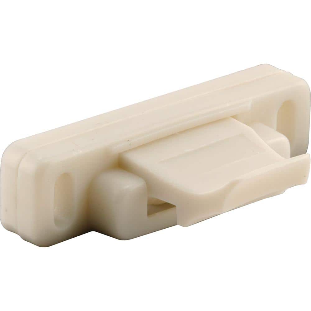 Prime-Line White Plastic Sliding spring-loaded Window Lock (1)