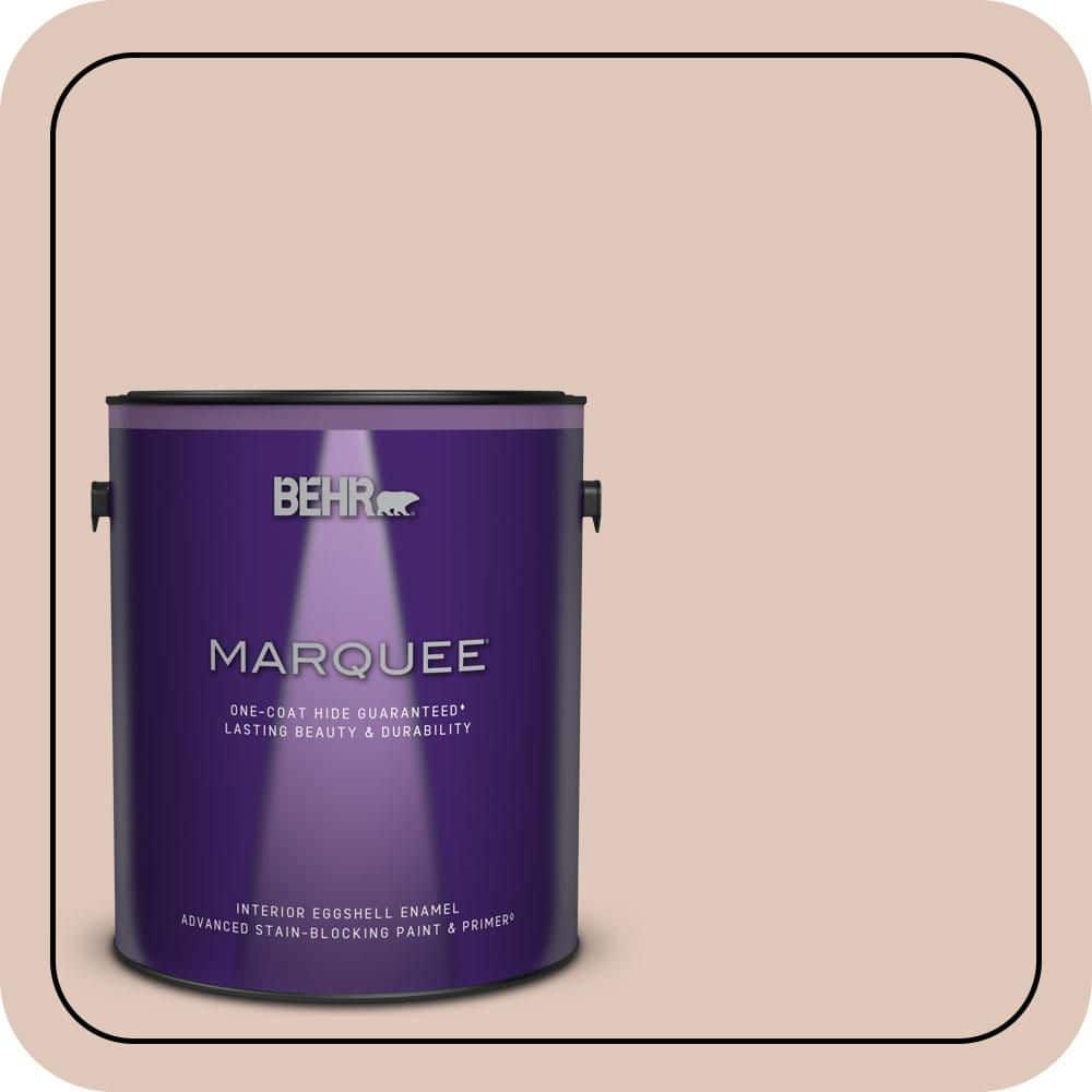 BEHR MARQUEE 1 gal. #S190-2 Sand Dance Eggshell Enamel Interior Paint & Primer