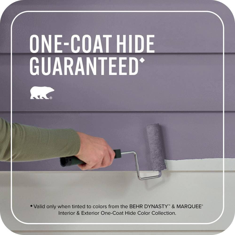 BEHR MARQUEE 1 gal. #660F-6 Peruvian Violet Flat Exterior Paint & Primer (3)