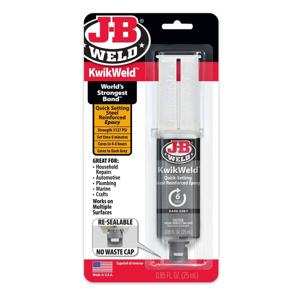 J-B Weld KwikWeld 25 ml Epoxy Syringe (Case of 6)