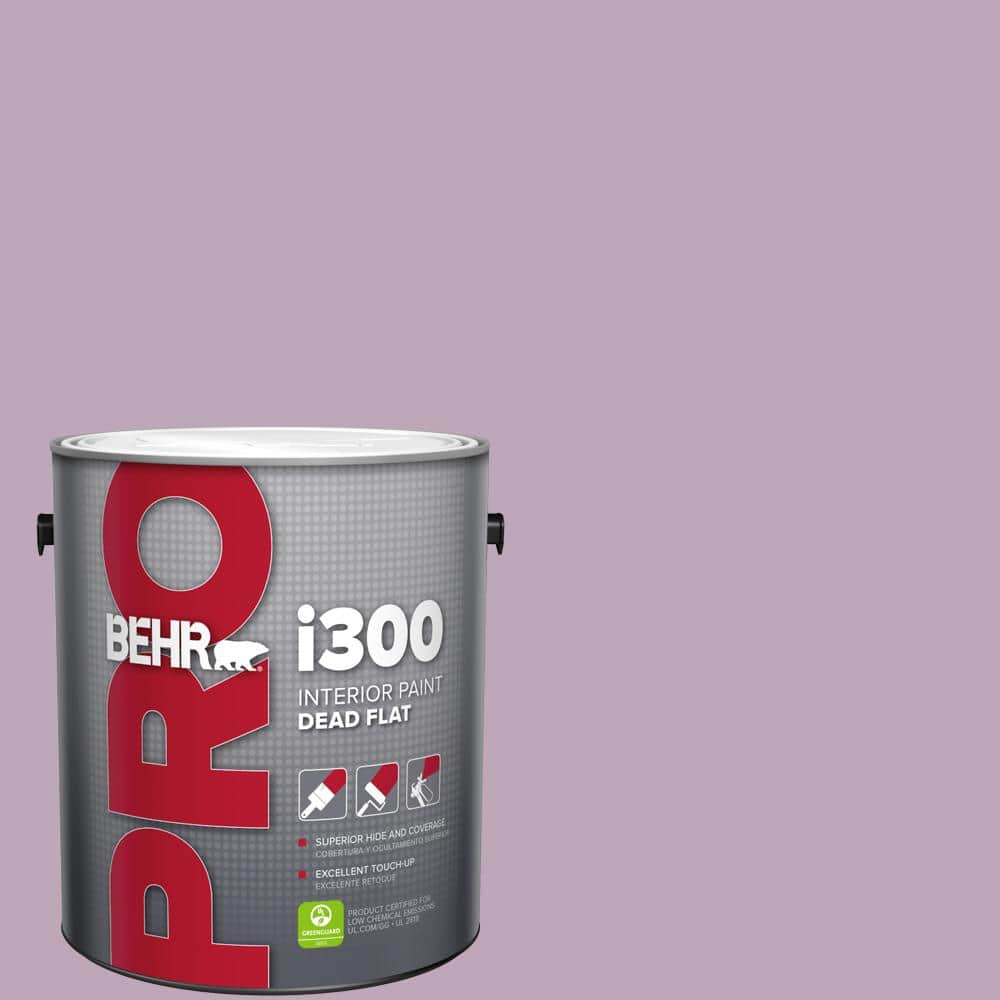 BEHR PRO 1 gal. #680F-4 Soft Heather Dead Flat Interior Paint (1)
