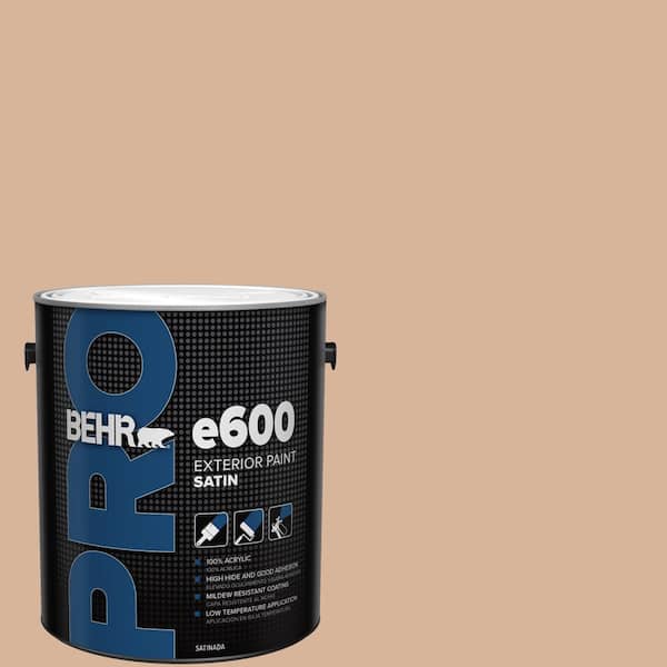 BEHR PRO 1 gal. #S230-3 Beech Nut Satin Exterior Paint (2)