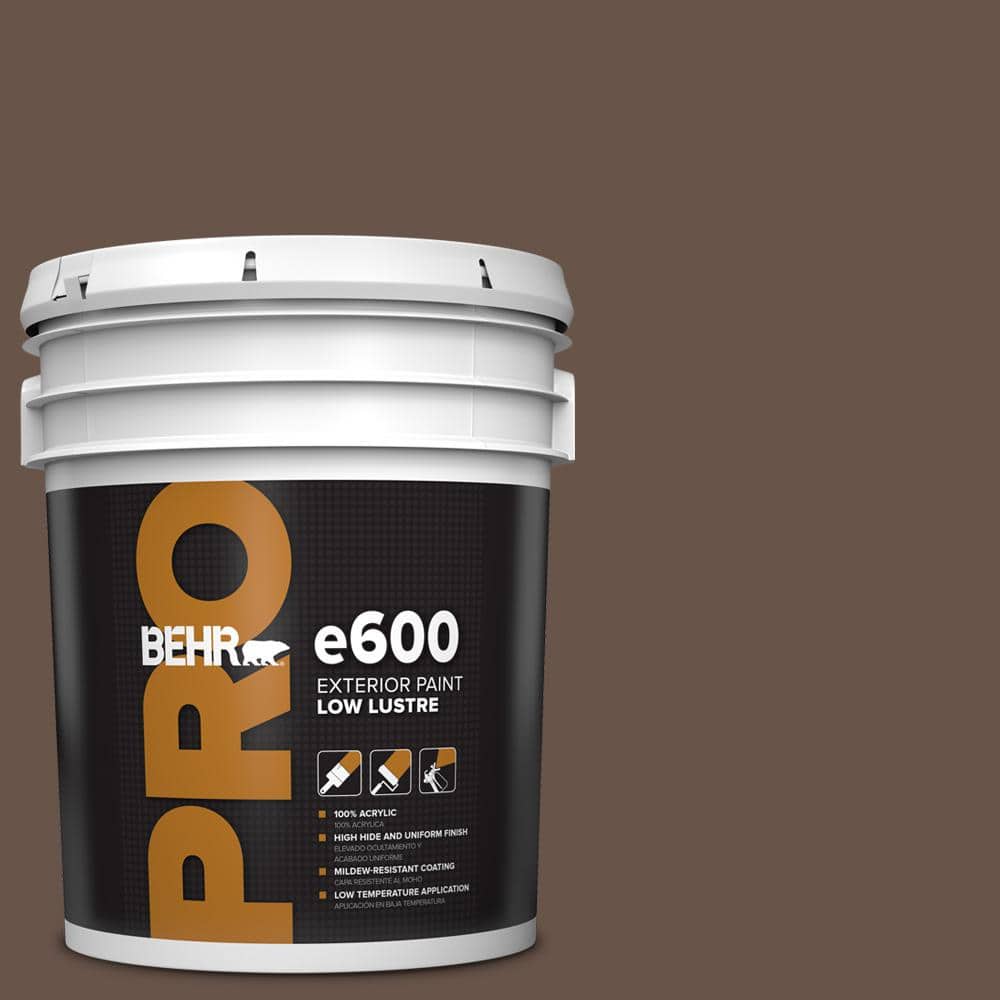 BEHR PRO 5 gal. #BXC-79 Center Earth Low Luster Exterior Paint