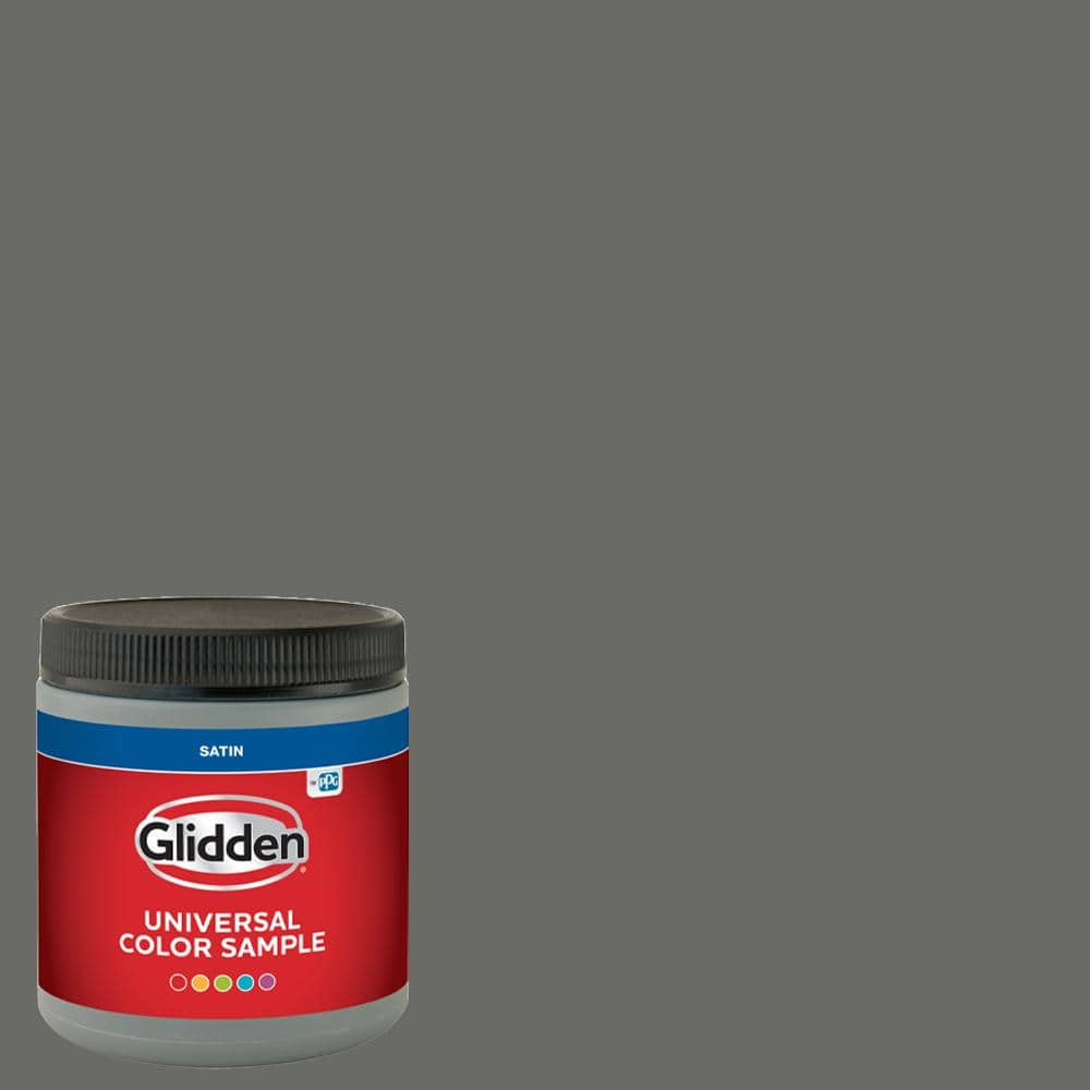 Glidden 8 oz. PPG1009-6 Armory Satin Interior Paint Sample (1)
