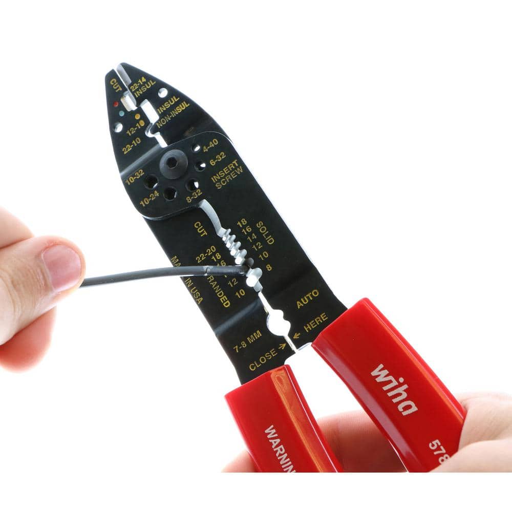 Wiha Classic Grip Stripping-Cutting-Crimping Pliers (3)