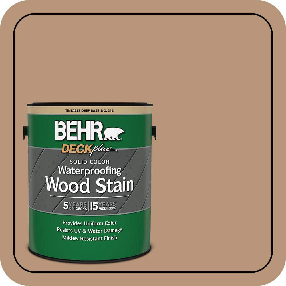 BEHR DECKplus #280F-4 Color Waterproofing Exterior Wood Stain (1)