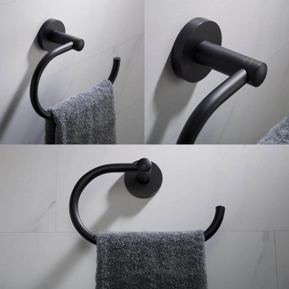 KRAUS Elie Bathroom Towel Ring (3)