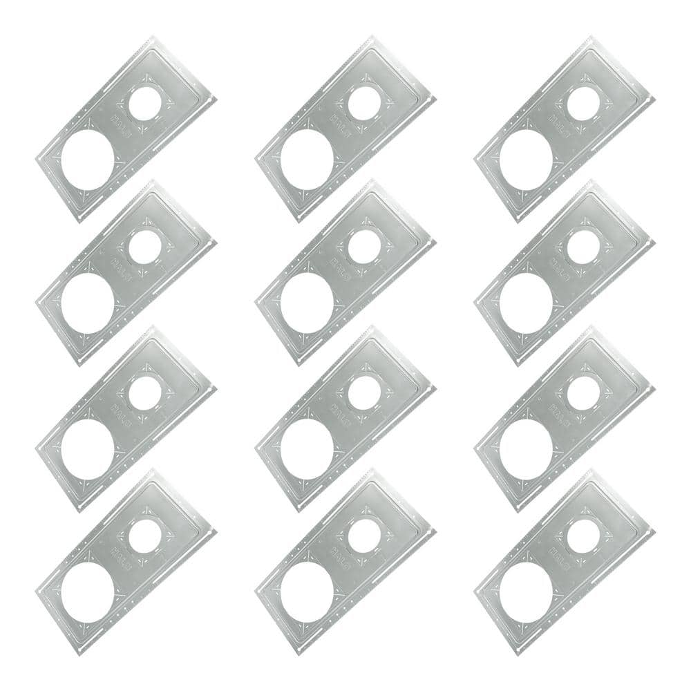 HALO 3/4/6 in. aperture Size, IC Rated, New Construction, Recessed Housing, Smashplate, 12PK. (2)