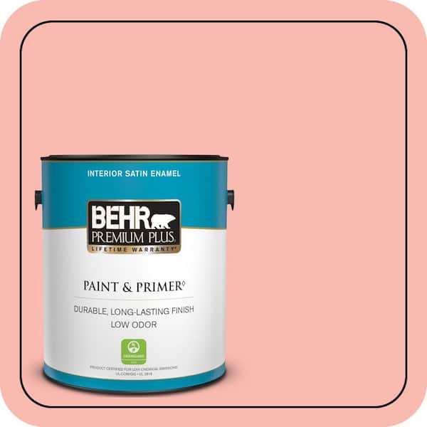 BEHR PREMIUM PLUS #150A-3 Mixed Fruit Enamel Low Odor & Primer (3)