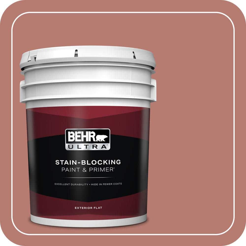 BEHR ULTRA 5 gal. #PPU2-10 Heirloom Flat Exterior Paint & Primer