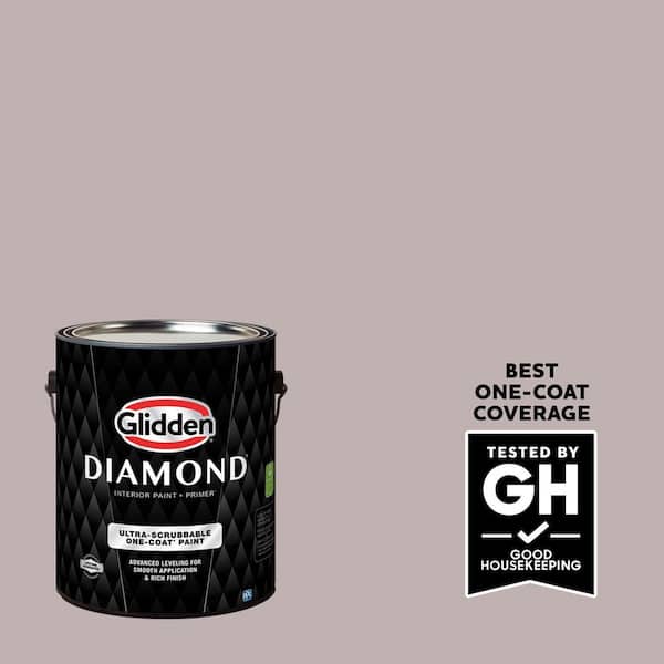 Glidden Diamond 1 gal. PPG1014-4 Jack Rabbit Eggshell Interior Paint (2)