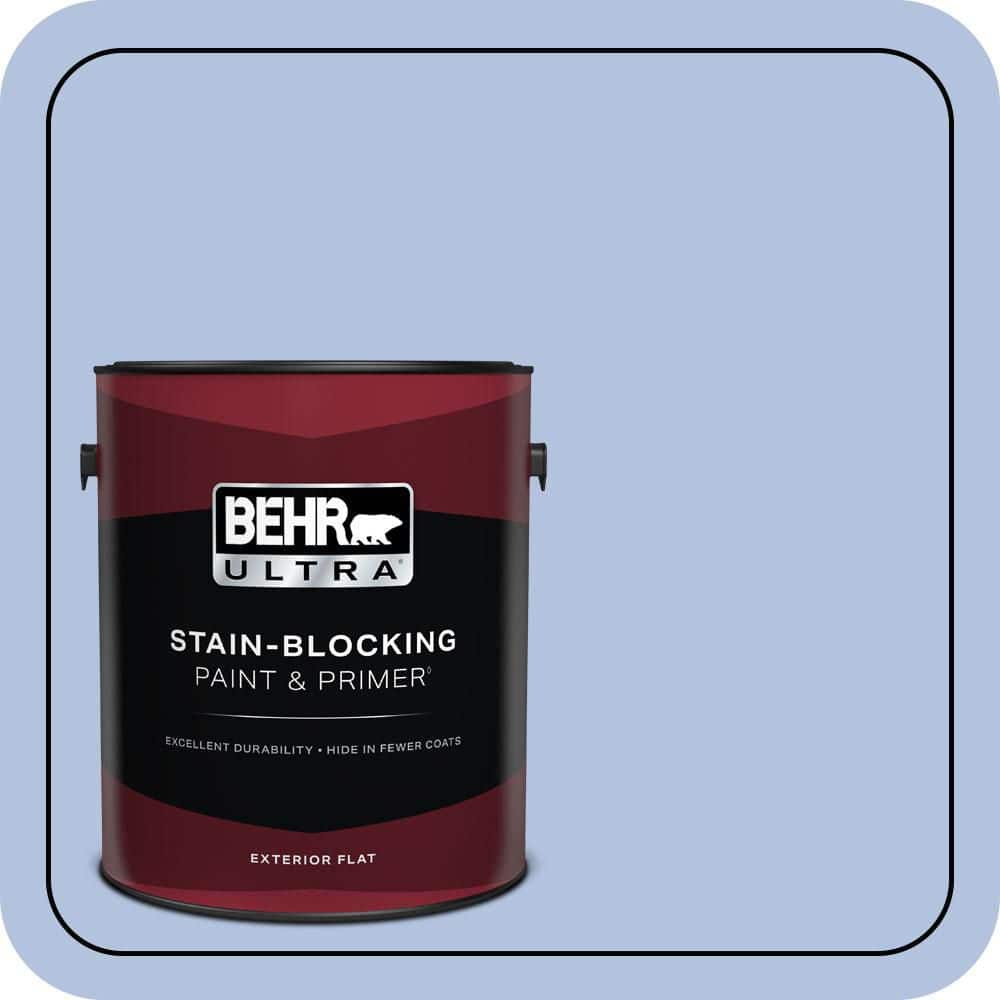BEHR ULTRA 1 gal. #M540-3 Eternal Elegance Flat Exterior Paint & Primer