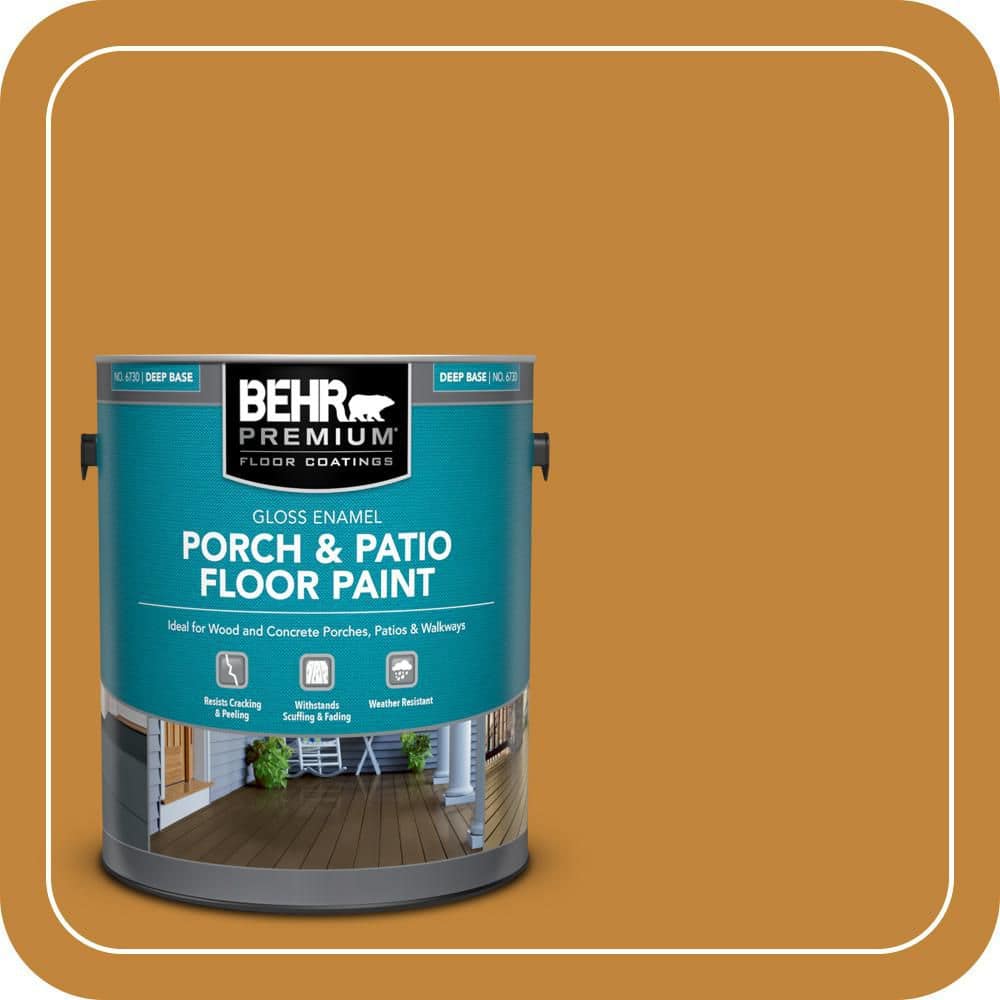 BEHR PREMIUM 1 gal. #M260-7 Back To School Gloss Enamel Interior/Exterior Porch and Patio Floor Paint