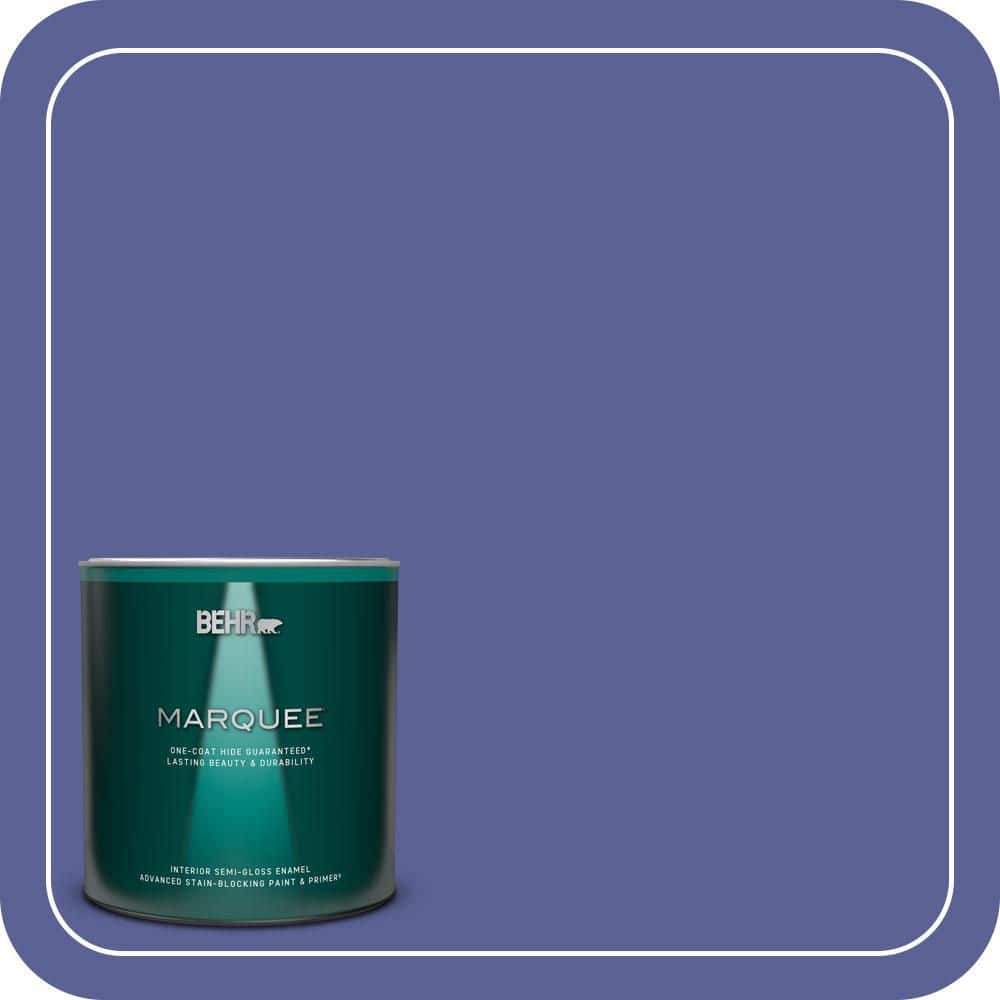 BEHR MARQUEE 1 qt. #S-G-620 Wizard Semi-Gloss Enamel Interior Paint & Primer