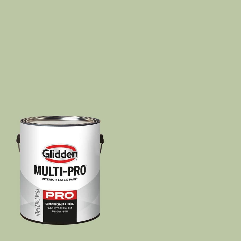 Glidden Multi-Pro 1 gal. PPG1121-4 Quaking Grass Semi-Gloss Interior Paint