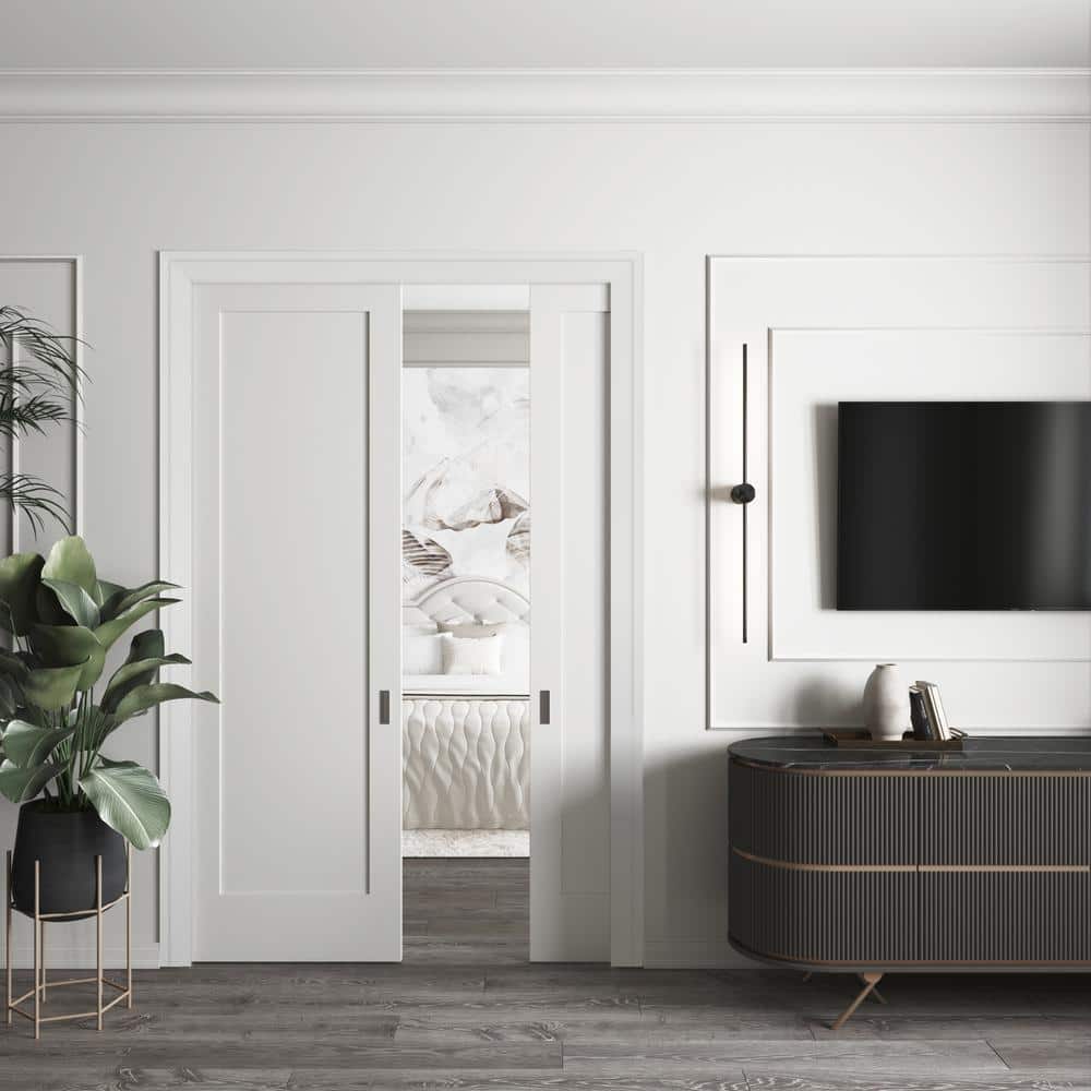 RESO RT 252 5/8 D in. x 2-1/2 W x 84 L in. Primed Pine Wood Finger-Joined Molding Casing for 24 in. Door Two Side (3)