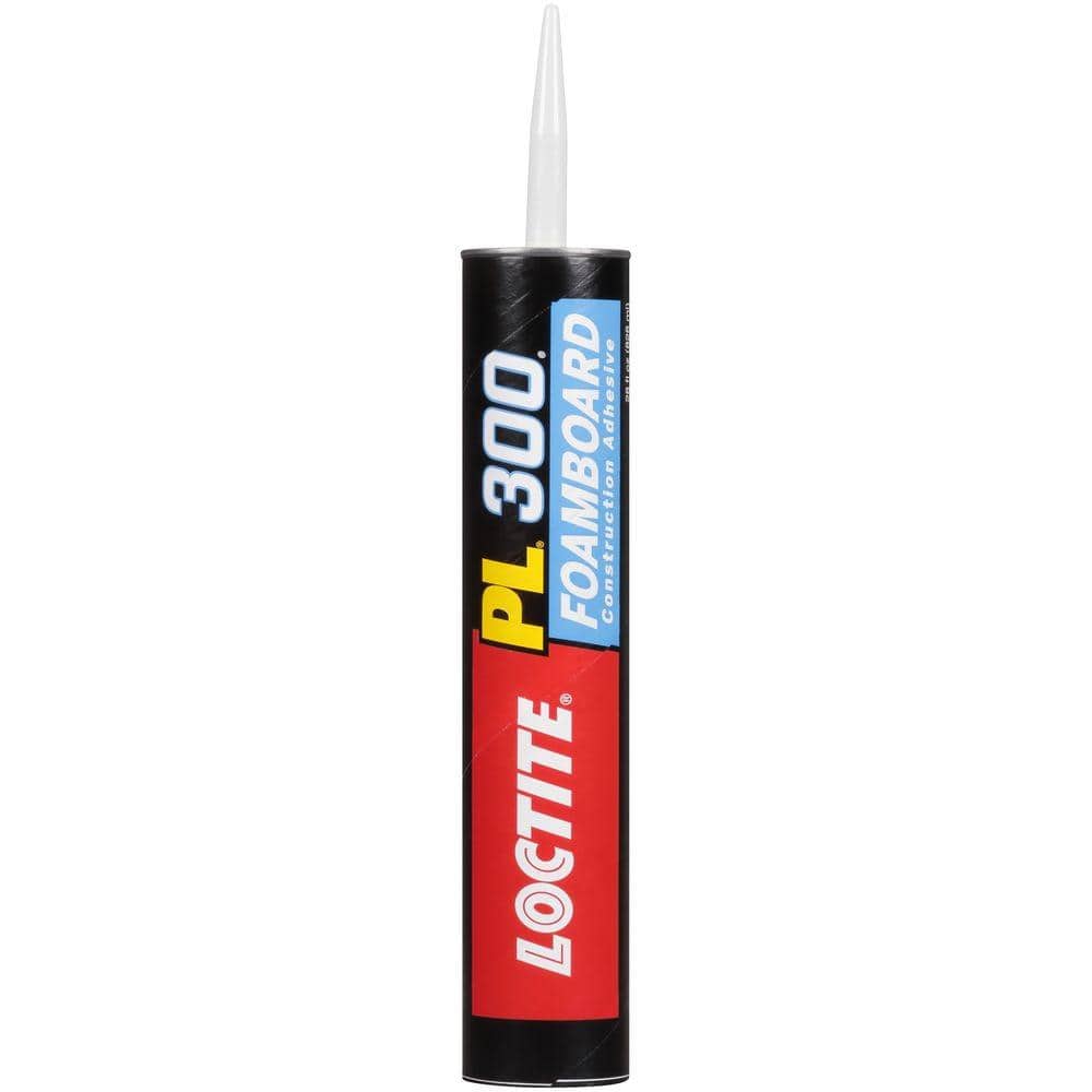 Loctite PL 300 Foamboard 28 oz. Latex Construction Adhesive Blue Cartridge (12 pack)
