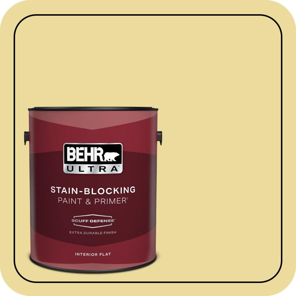 BEHR ULTRA 1 gal. #P330-3A Flourish Extra Durable Flat Interior Paint & Primer