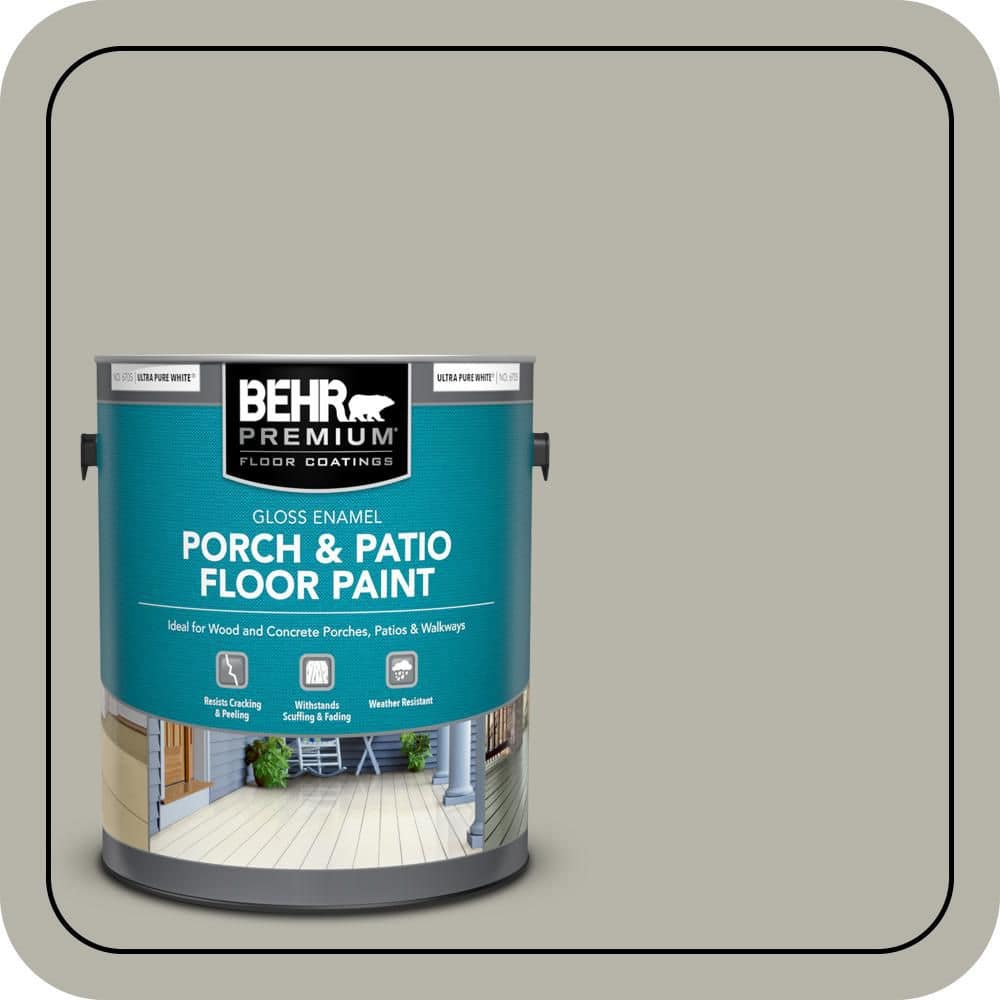 BEHR PREMIUM 1 gal. #PPU25-07 Arid Plains Gloss Enamel Interior/Exterior Porch and Patio Floor Paint