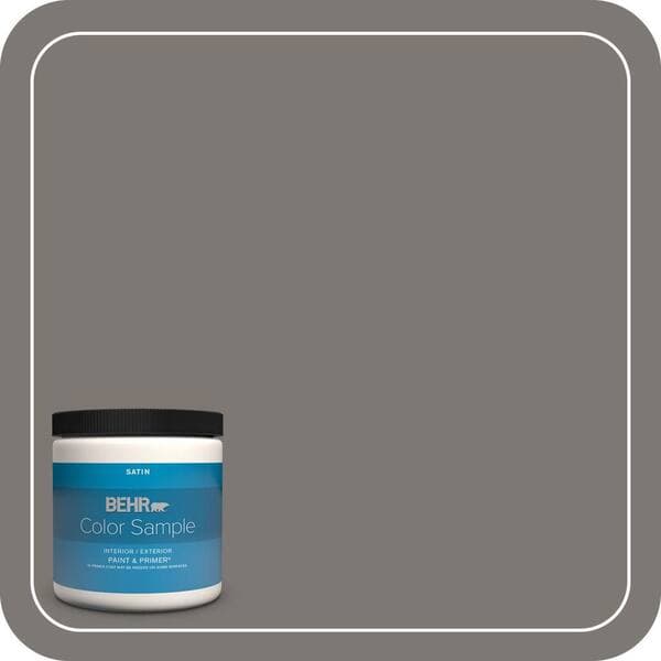 BEHR PREMIUM PLUS 1 gal. #790F-5 Amazon Stone Semi-Gloss Enamel Low Odor Interior Paint & Primer (3)