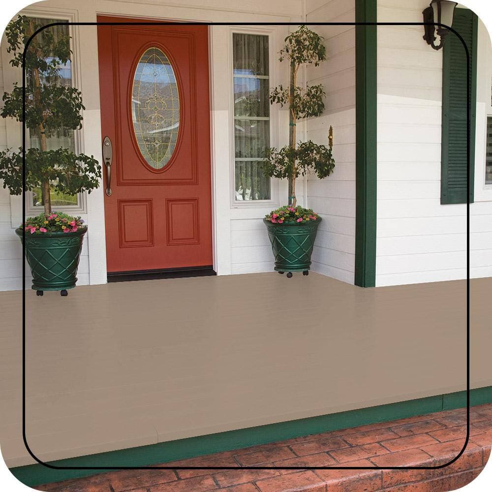 BEHR PREMIUM #MS-23 Low-Lustre Enamel Interior/Exterior Porch and Patio Floor Paint (2)