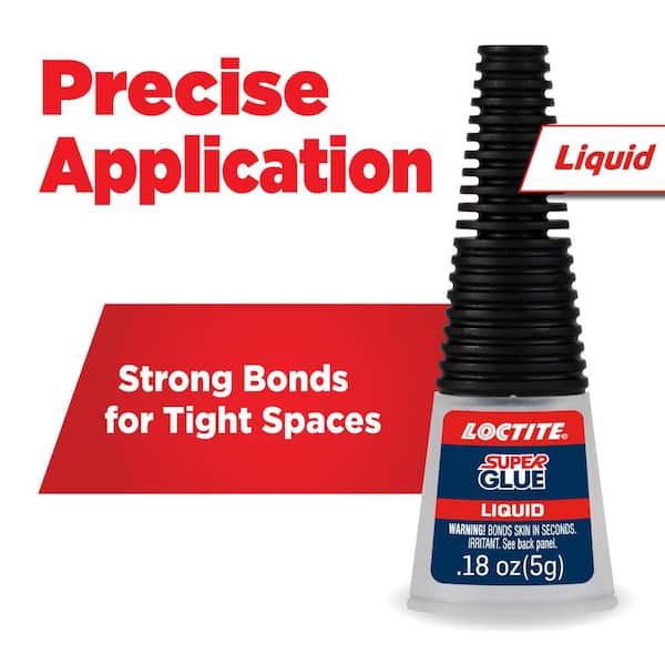 Loctite Super Glue 0.18 oz. Longneck Liquid Clear Bottle (each)