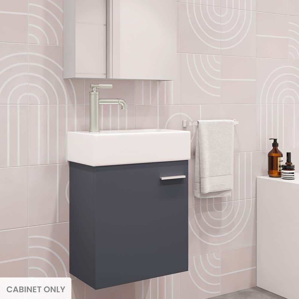 Swiss Madison Colmer 24 in. W x 22 in. D x 8 in. H Bath Vanity Cabinet without Top in Slate (2)
