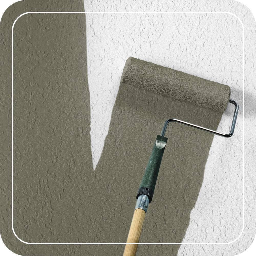 BEHR PREMIUM 5 gal. #N350-6 Peppergrass Elastomeric Masonry, Stucco and Brick Exterior Paint (3)