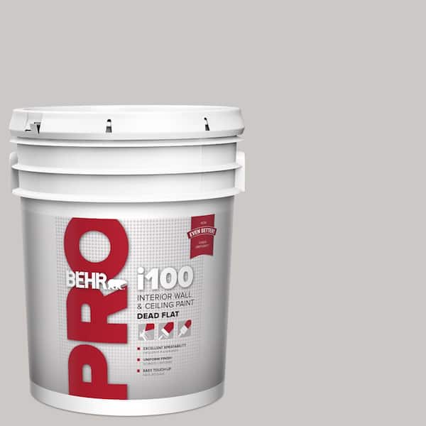 BEHR PRO 5 gal. #790E-2 Gentle Rain Dead Flat Interior Paint (2)