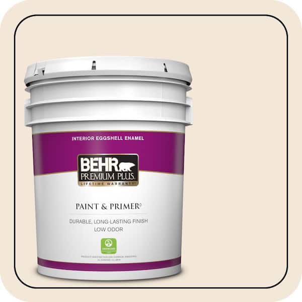 BEHR PREMIUM PLUS #BWC-23 Vanilla Frost Enamel & Primer Color Sample (4)