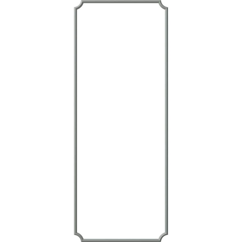 Ekena Millwork 28 in. W x 72 in. H Unfinished Polyurethane Large Classic Panel Moulding Kit (Single Panel) (1)