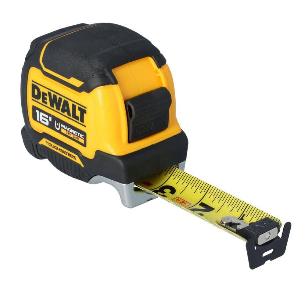 DEWALT Toughseries 16 ft. Tape Measure with Finger Brake