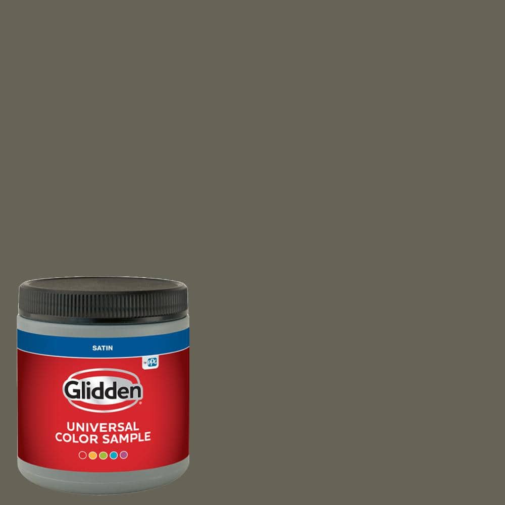 Glidden 8 oz. PPG1029-7 Plunge Pool Satin Interior Paint Sample (1)